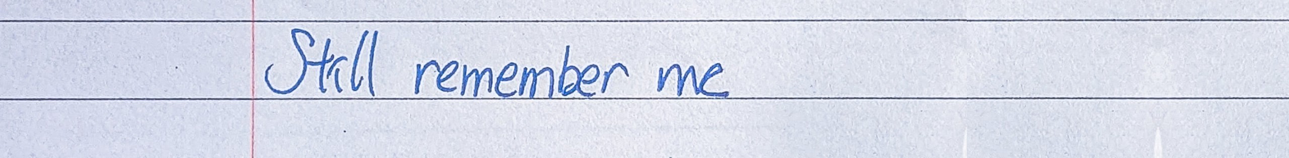 Still Remember Me